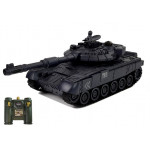 Sada vzájomne tankov T-90 a Tiger 103 1:28 RC RTR - zelený, čierny